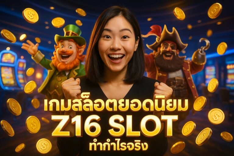 เกมสล็อตยอดนิยม Z16 SLOT ทำกำไรจริง