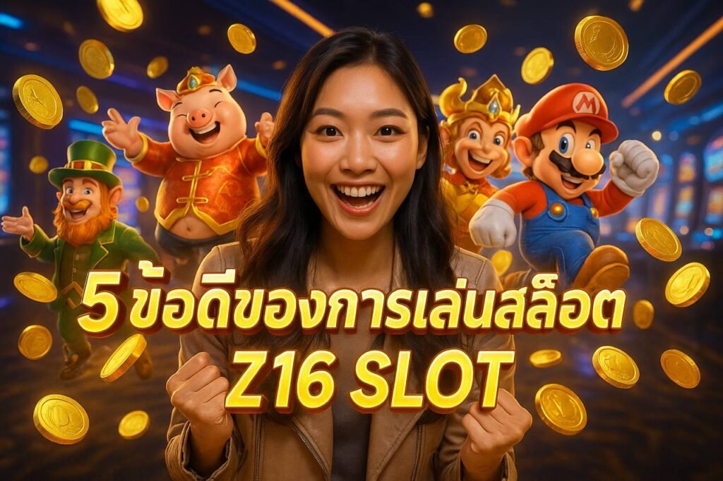 5 ข้อดีของการเล่นสล็อต Z16 SLOT
