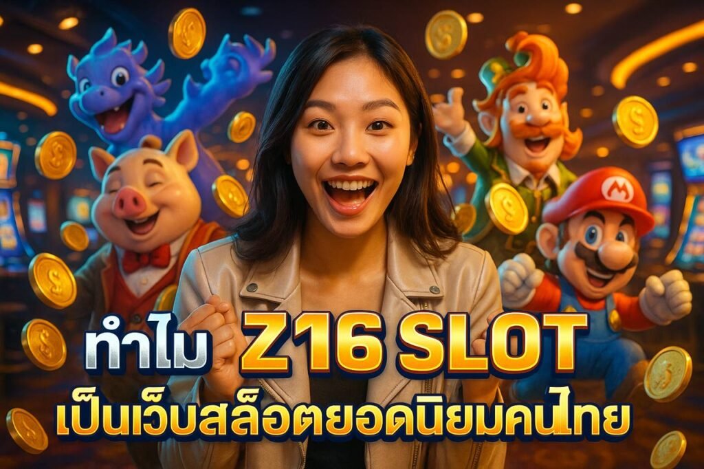 ทำไม Z16 SLOT เป็นเว็บสล็อตยอดนิยมคนไทย